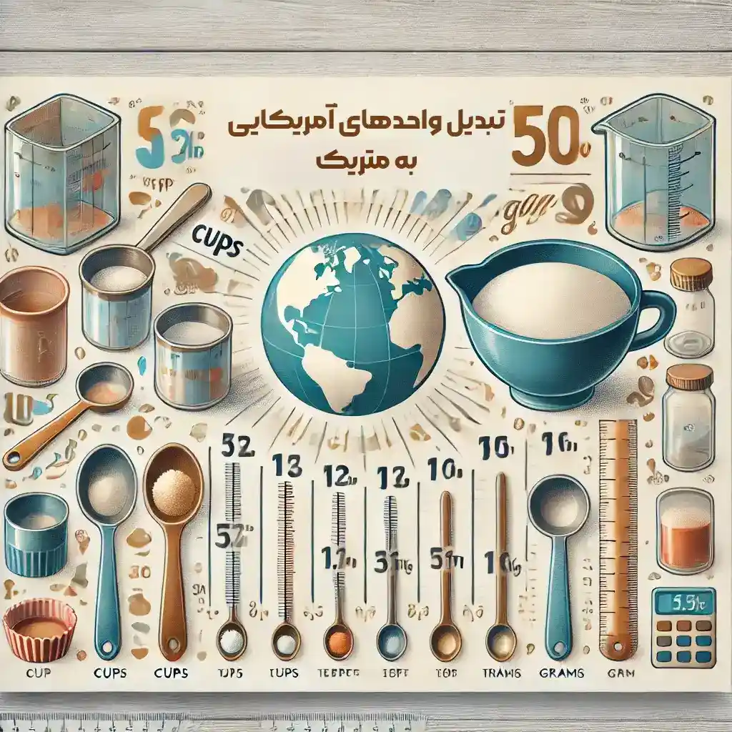 تبدیل واحدهای آمریکایی به متریک